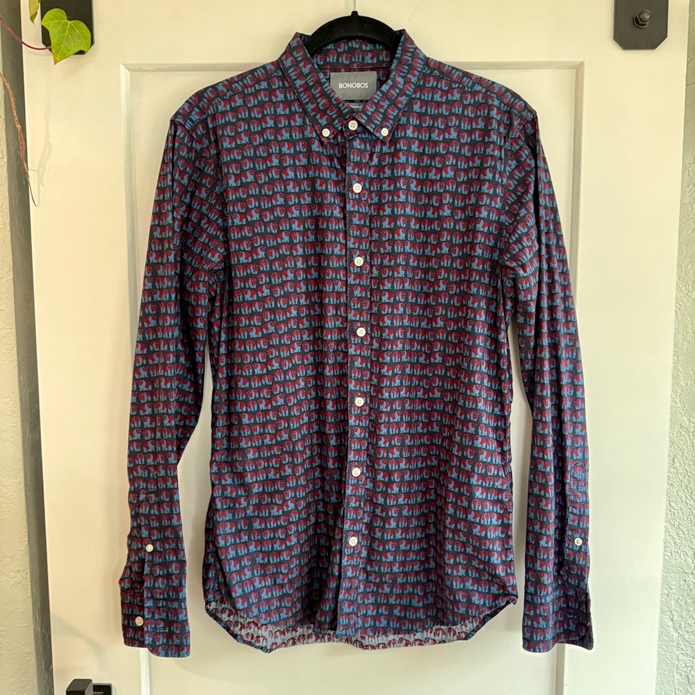 Bonobos tailored slim fit button down shirt